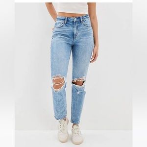 American Eagle high waisted straight leg jeans woman’s 10